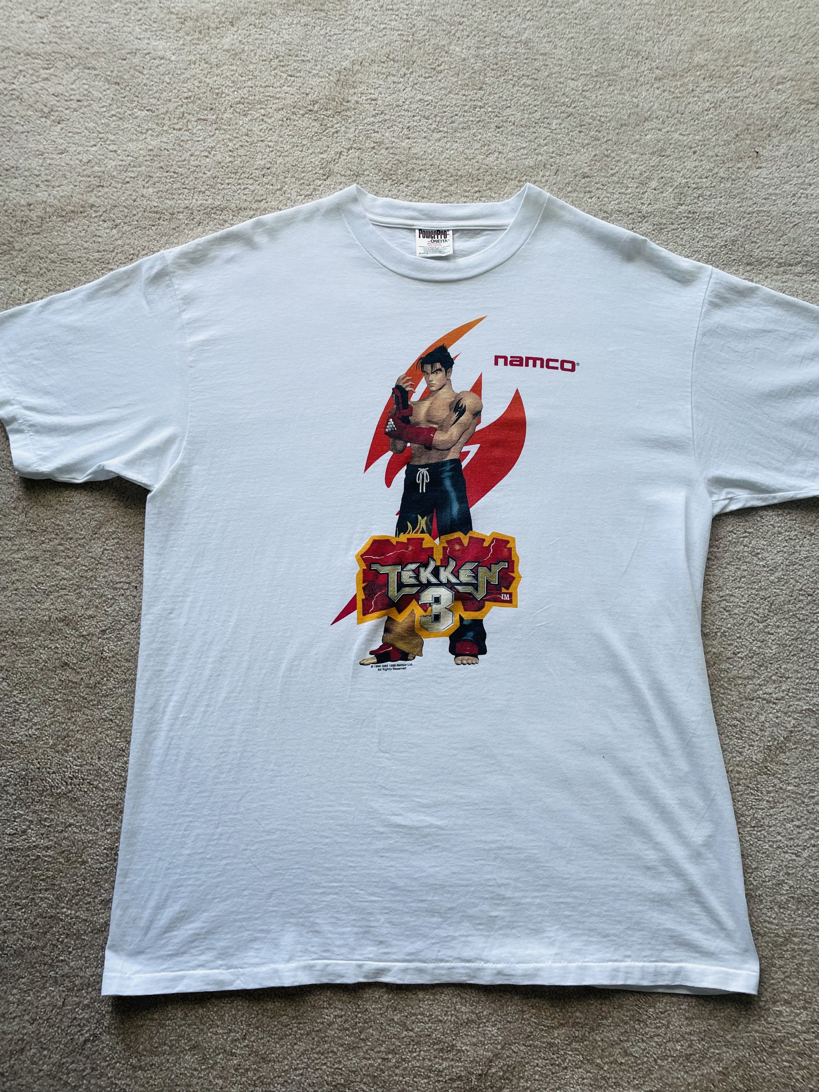Vintage 1996 Tekken 3 Namco Video Game T Shirt Hoodie, Sweatshirt | PodTeesHub.com