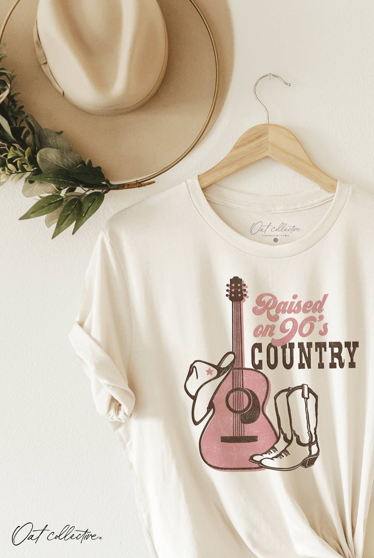 Raised On 90's Country Graphic T-Shirt Hoodie, Sweatshirt | PodTeesHub.com