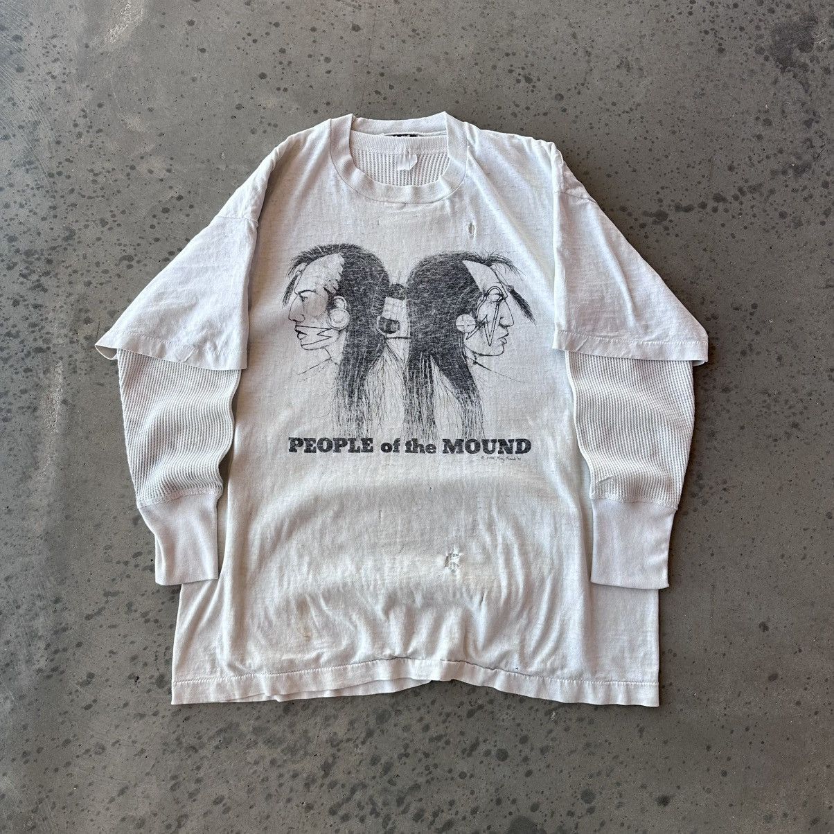Vintage White Faded Graphic Tee Combo Hoodie, Sweatshirt | PodTeesHub.com