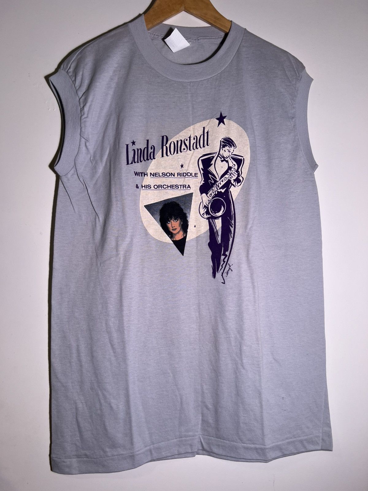 Band Tees 80 S Vtg Vintage Linda Ronstadt Singer Rock Music Retro Tee Hoodie, Sweatshirt | PodTeesHub.com