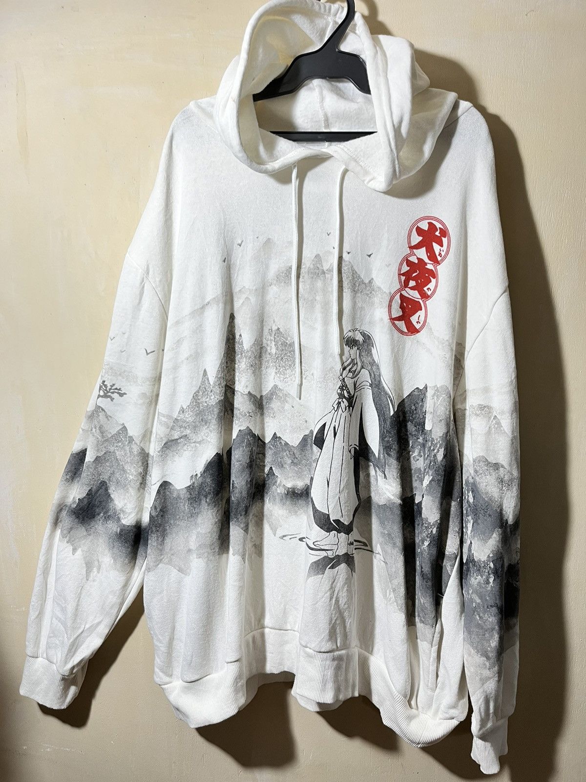Japanese Brand Rare Aop Inuyasha Hoodie T-Shirts, Sweatshirt | PodTeesHub.com