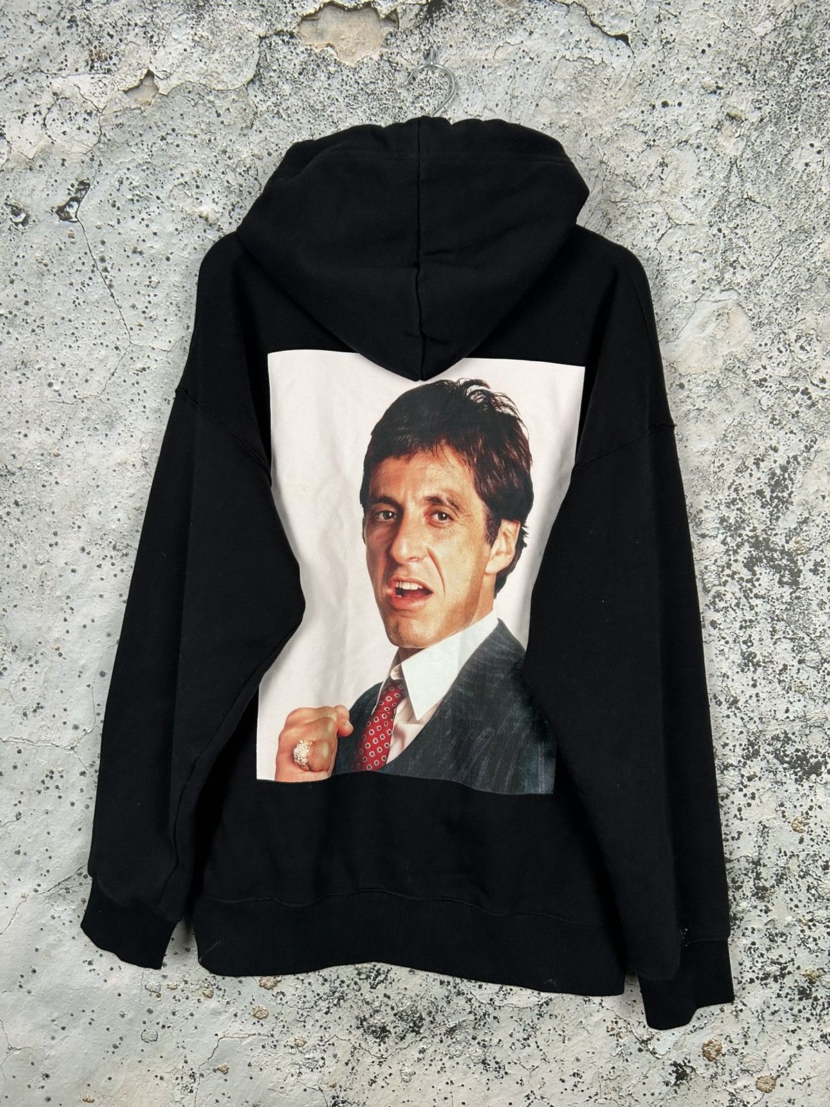 H M Scarface Movie Graphic Hoodie Baggy H M Streetwear Hype T-Shirts, Sweatshirt | PodTeesHub.com