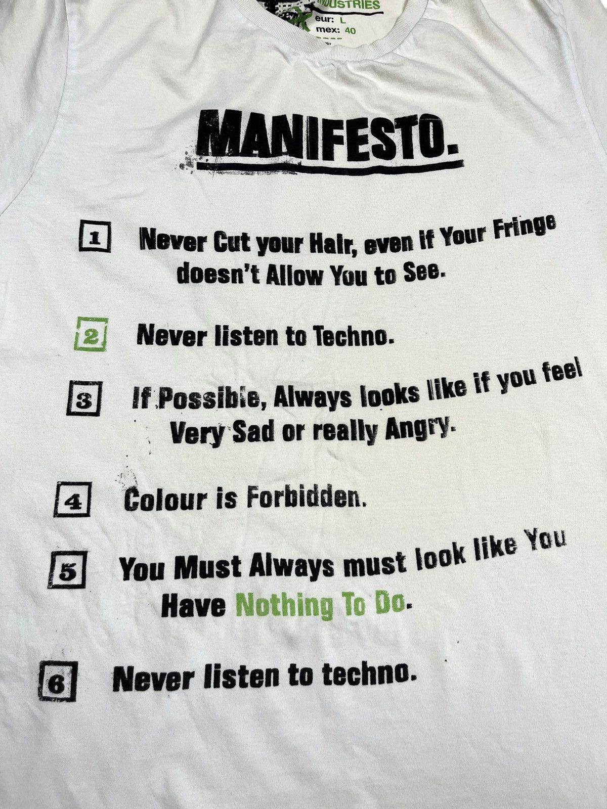 Vintage Techno Manifesto T Shirt Humor Like Aphex Twin Hoodie, Sweatshirt | PodTeesHub.com