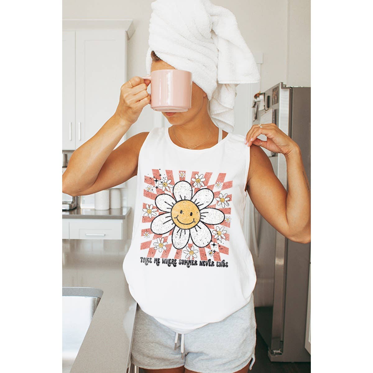 Take Me Where Summer Never Ends Graphic Tanktop T-Shirts, Hoodie, Sweatshirt | PodTeesHub.com