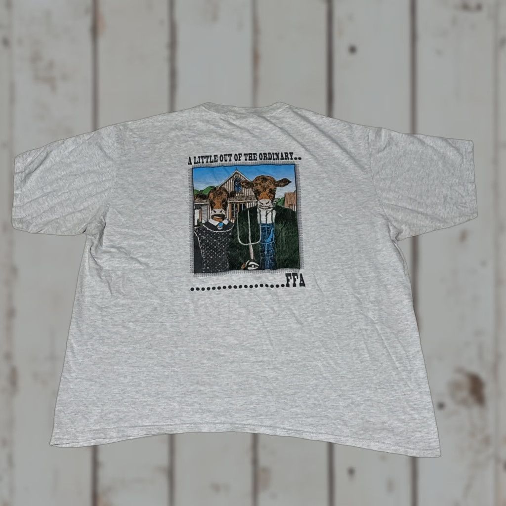 Vintage Ffa Shirt 2xl 90s Texas Gray Boys Womens Hoodie, Sweatshirt | PodTeesHub.com