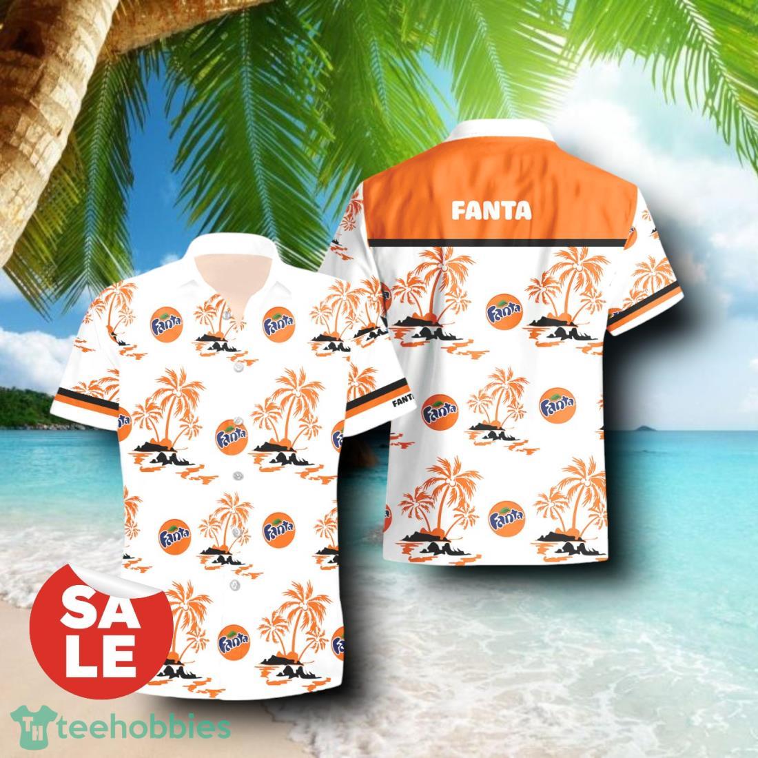 Fanta Summer Beach Combo Hawaiian Shirt & Shorts For Men Women