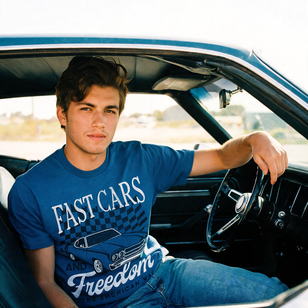 Fast Cars And Freedom Men's T Shirt