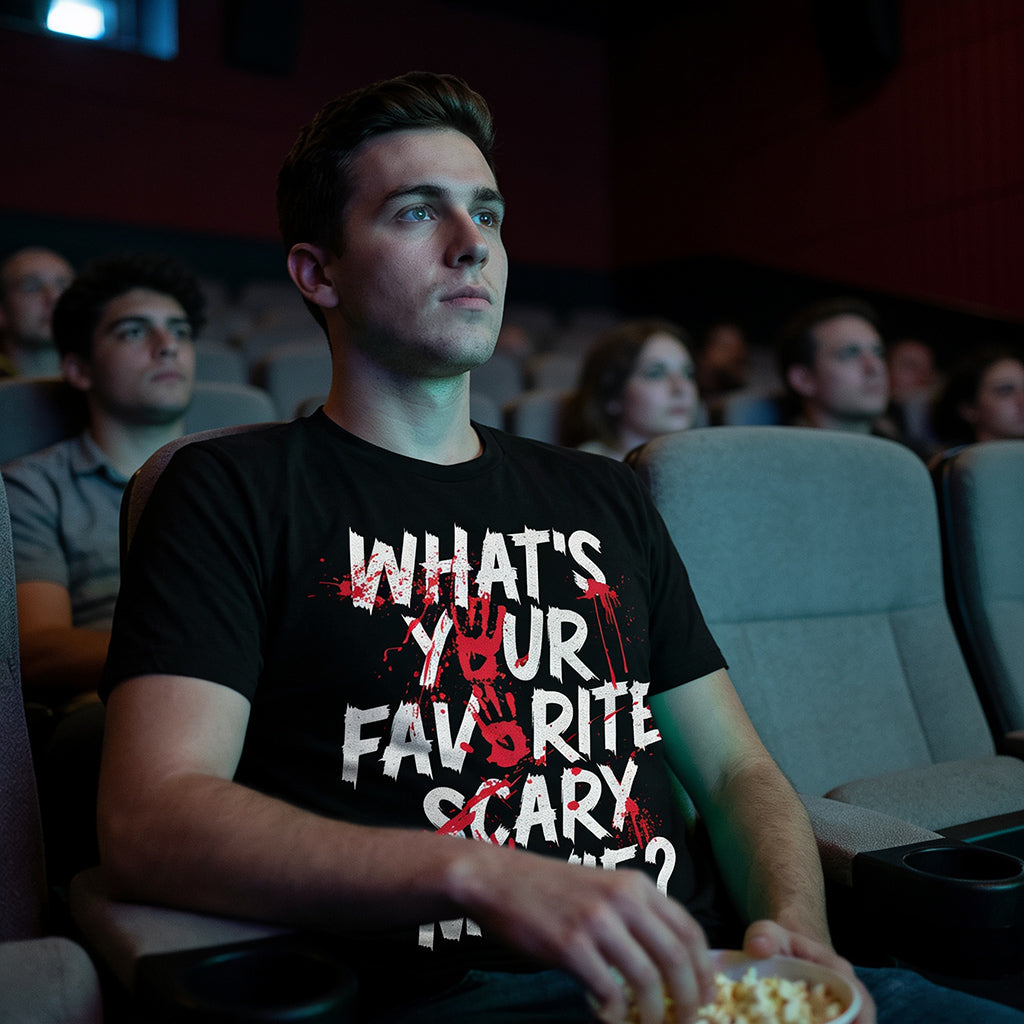 Whats Your Favorite Scary Movie Men's T Shirt
