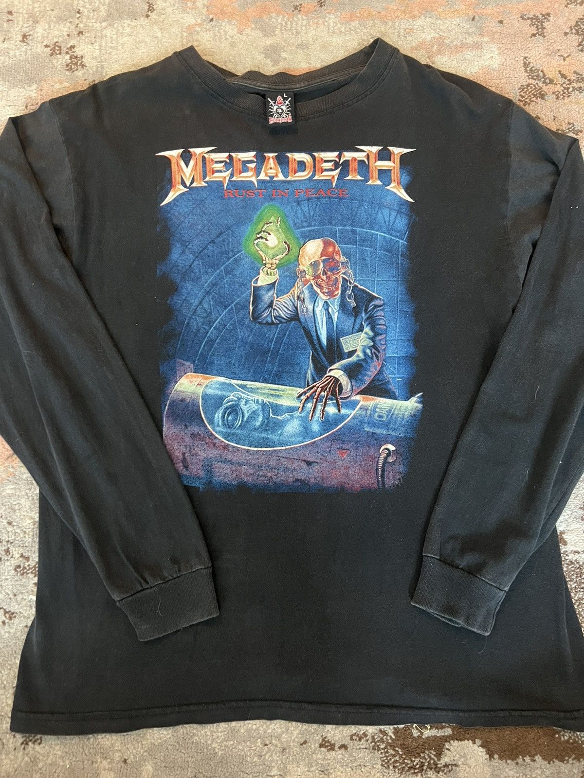 Vintage Resurreccion Megadeth South America Tour Long Sleeve T-Shirts, Hoodie, Sweatshirt | PodTeesHub.com