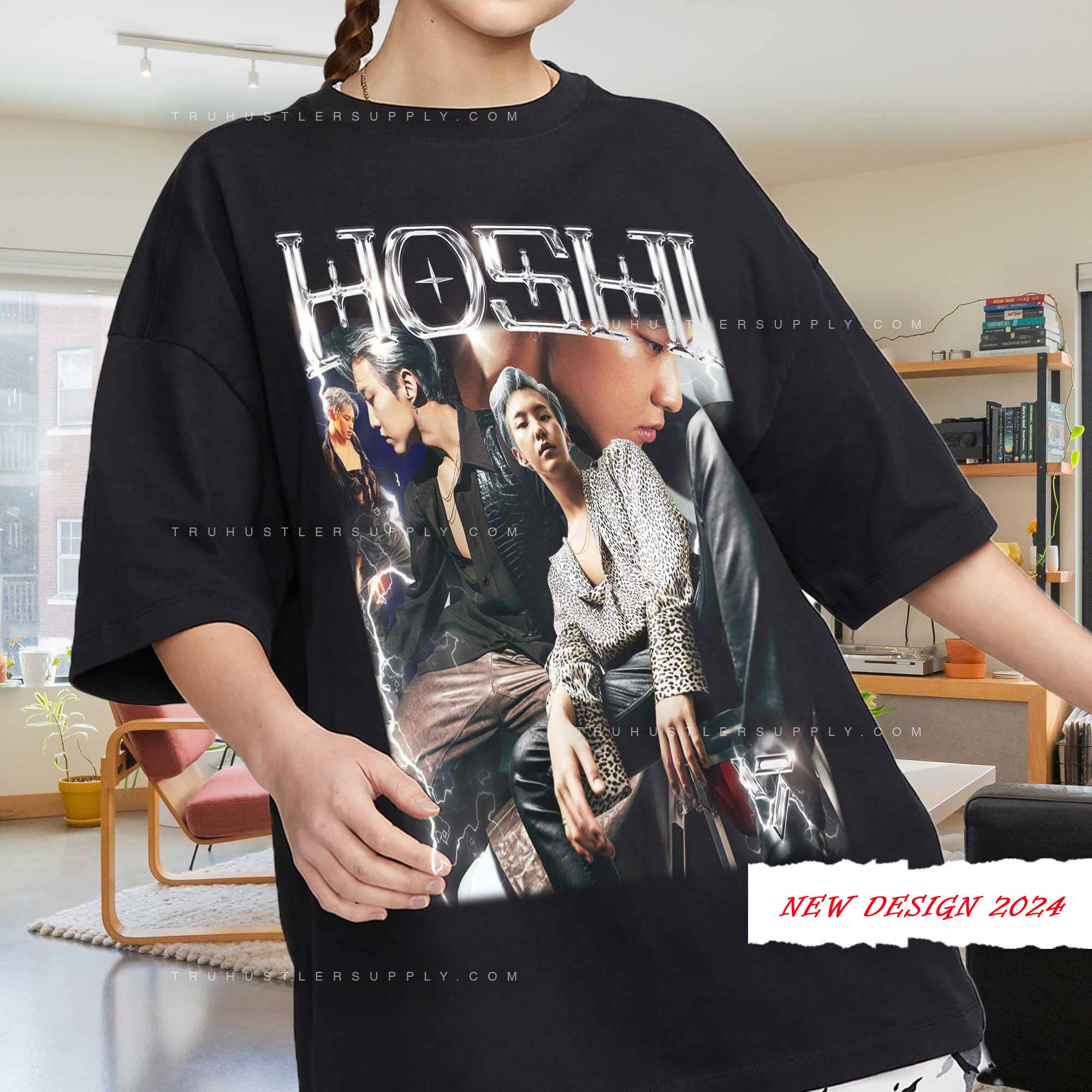 Hoshi's Stray Kids T-Shirt Inspired Vintage Tee For Carat Co Hoodie, Sweatshirt | PodTeesHub.com