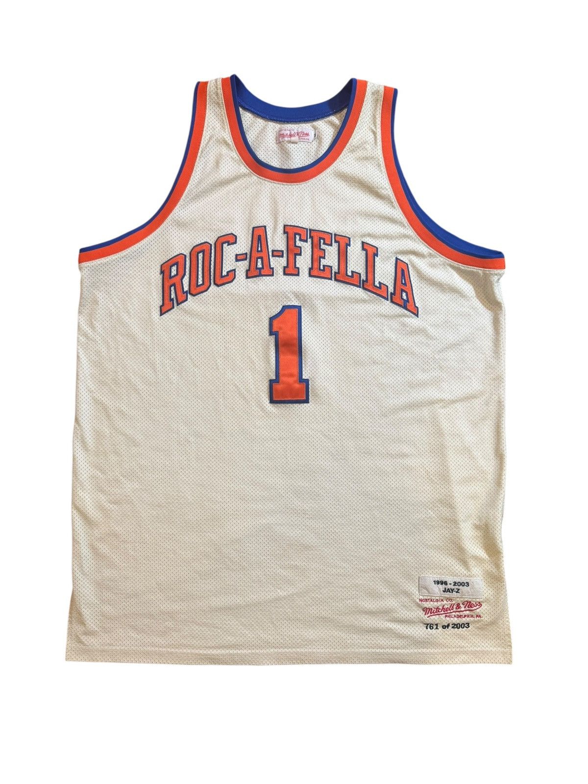 Ness 2003 Mitchell Ness Roc A Fella Jay Z Limited Jersey T-Shirts, Hoodie, Sweatshirt | PodTeesHub.com