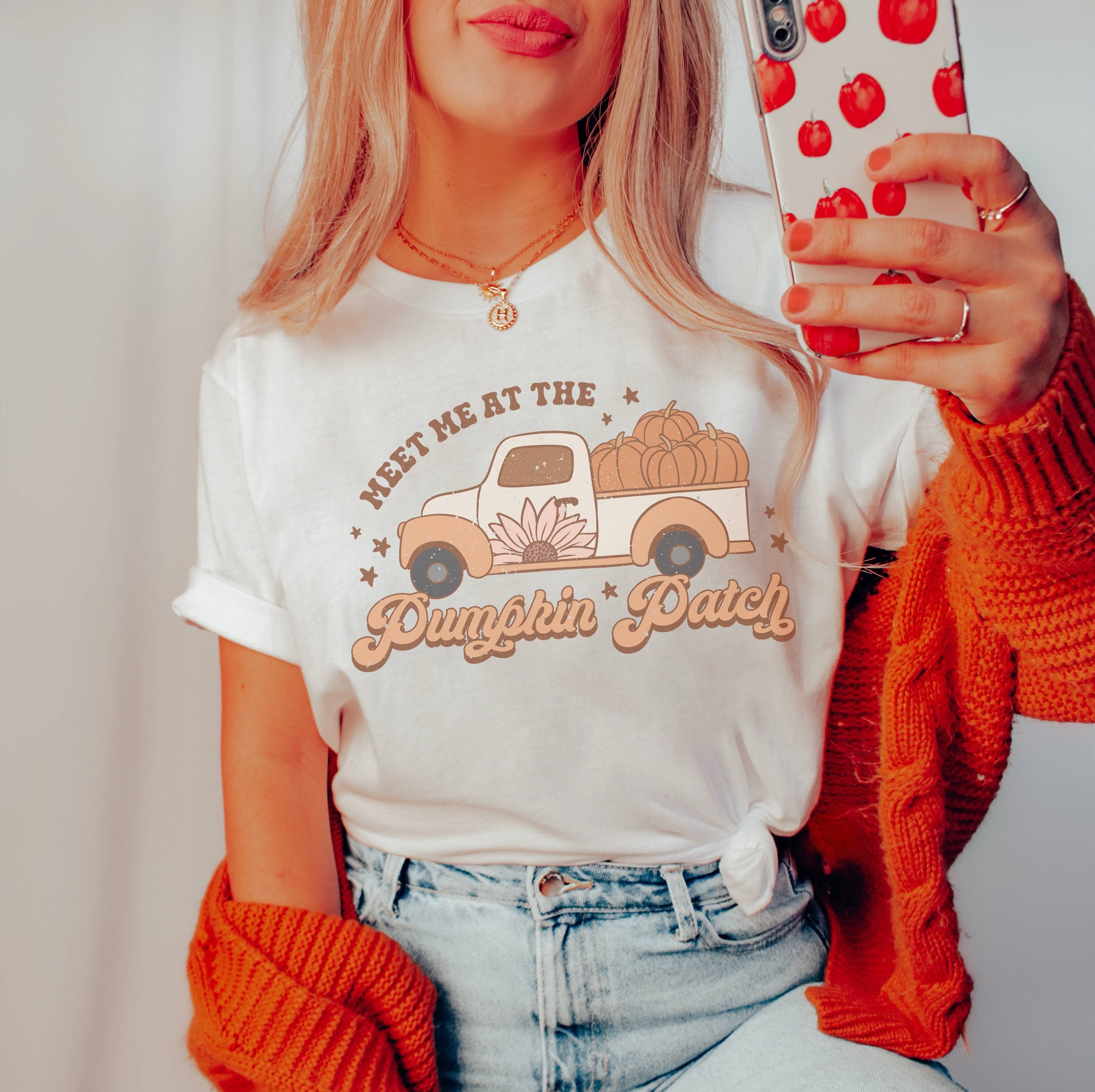 Pumpkin Truck | Pumpkin Fall Shirt Graphic Tee Hoodie, Sweatshirt | PodTeesHub.com