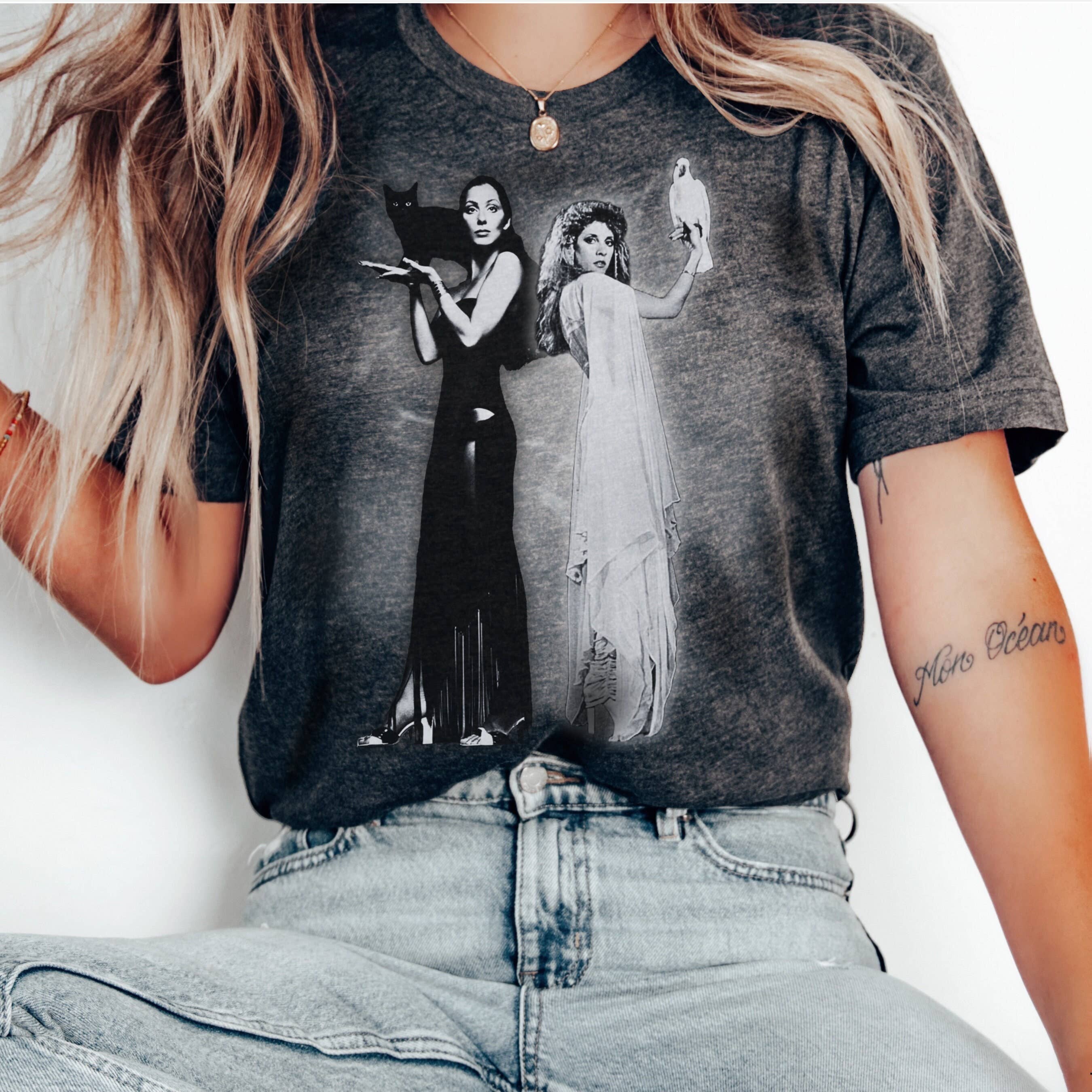 Cher Stevie Nicks Bootleg Retro Vintage Fan Gift Shirt Hoodie, Sweatshirt | PodTeesHub.com