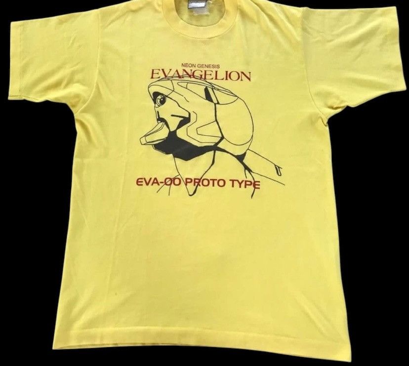 Japanese Brand Vintage 90 S Neon Genesis Evangelion Eva 00 Proto Type T-Shirts, Hoodie, Sweatshirt