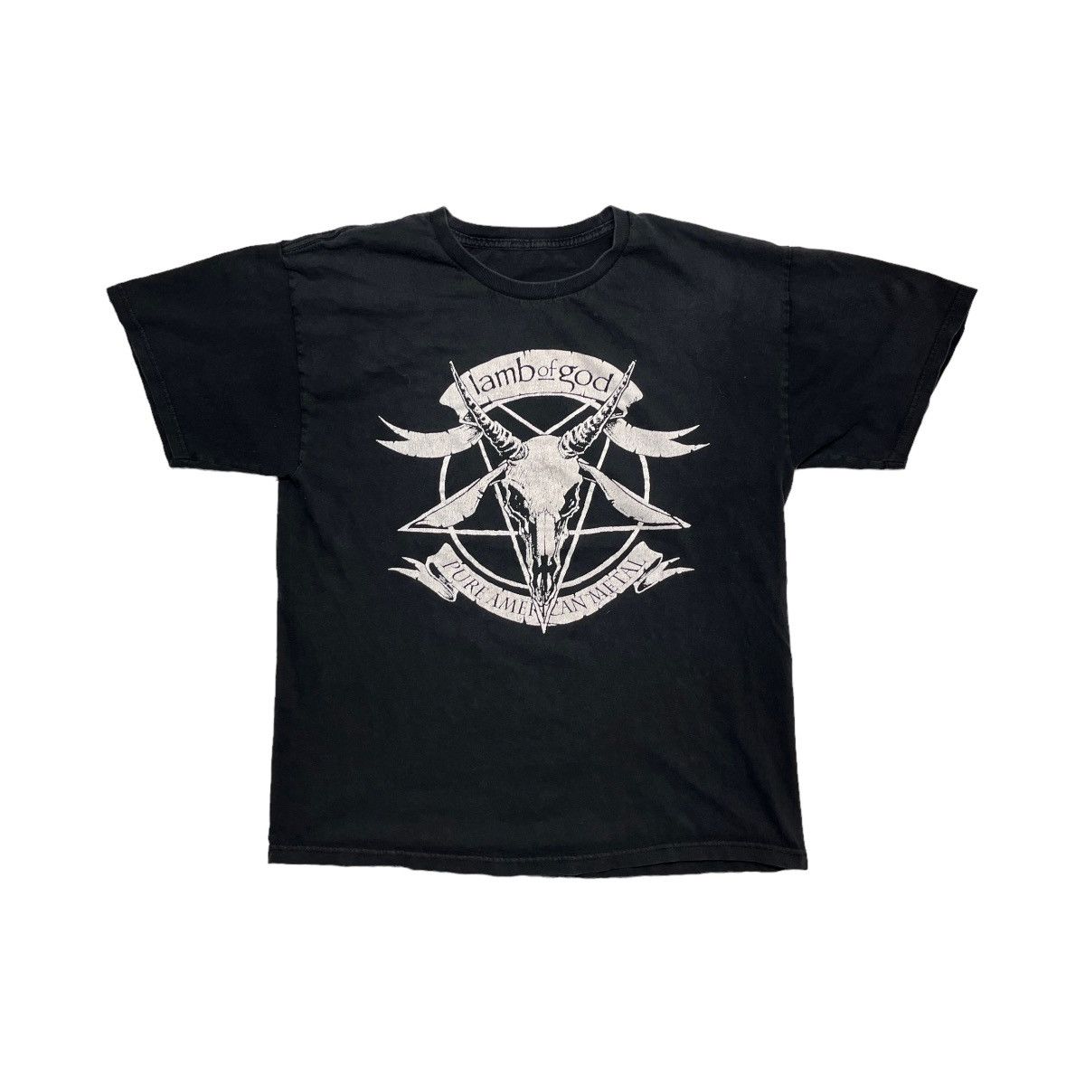 Vintage Lamb Of God Pure American Metal Tee Hoodie, Sweatshirt | PodTeesHub.com