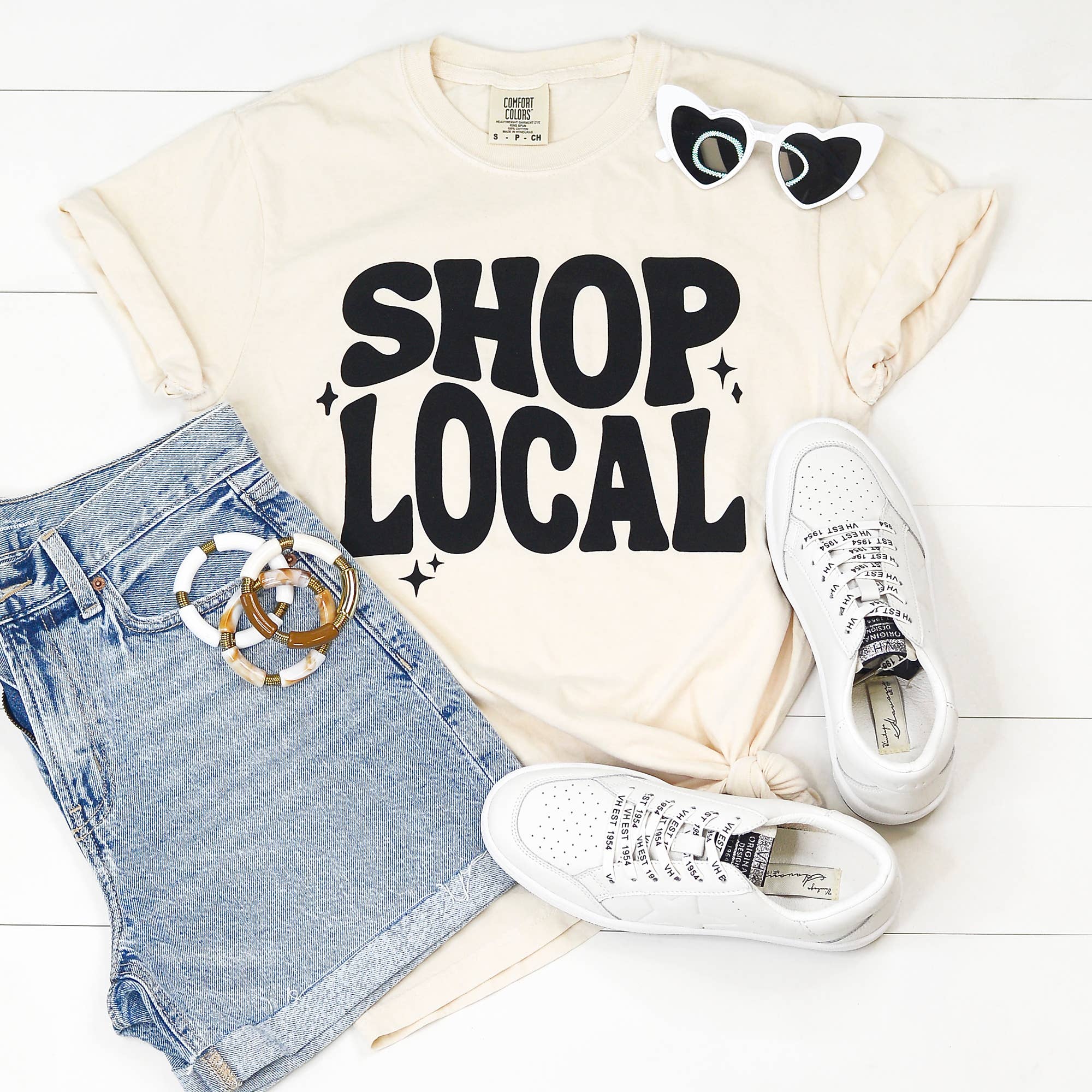 Shop Local Graphic Tee, Shop Local Shirt, Small Business Hoodie, Sweatshirt | PodTeesHub.com
