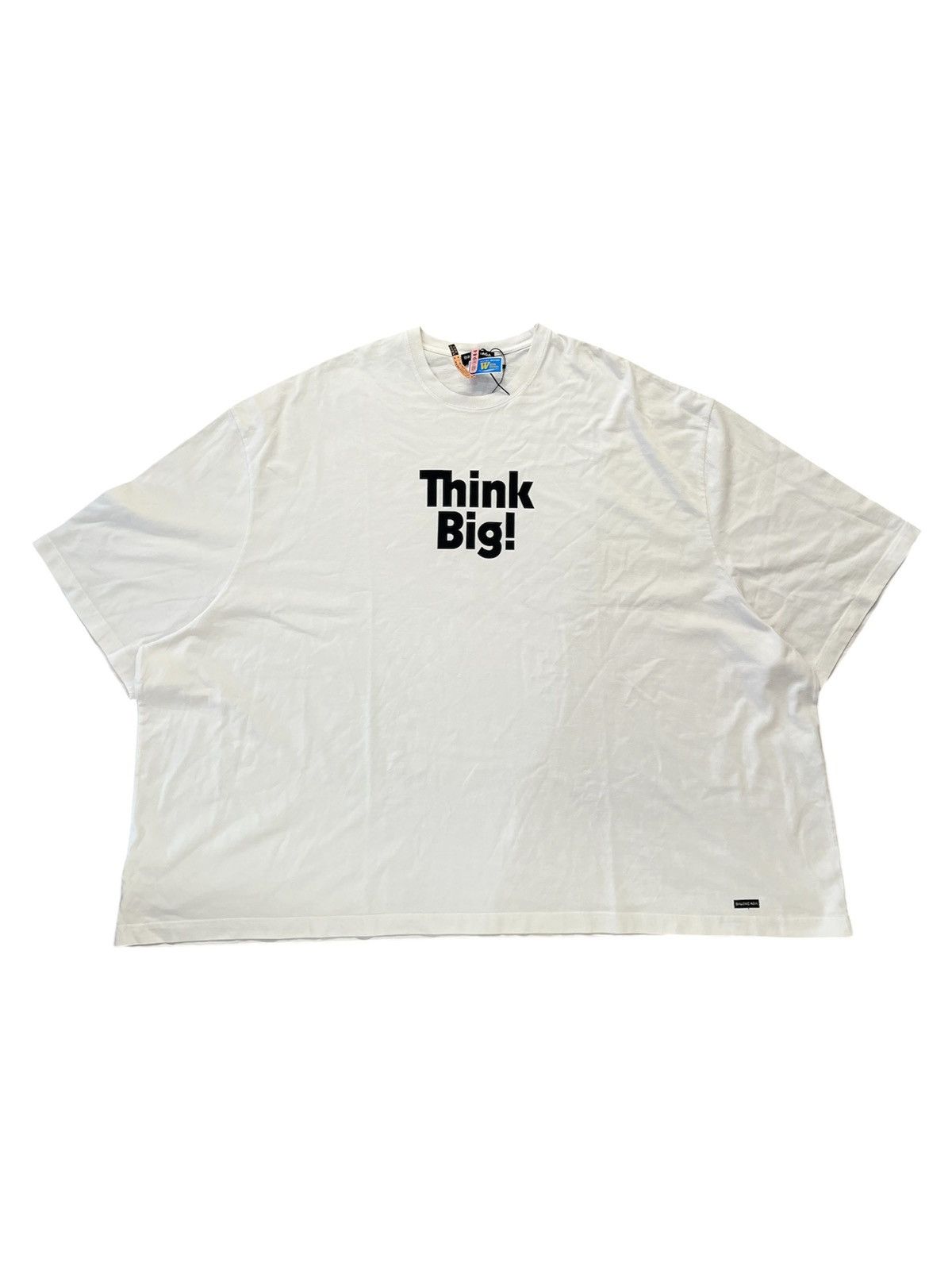 Balenciaga Think Big Oversize T Shirt Hoodie, Sweatshirt | PodTeesHub.com
