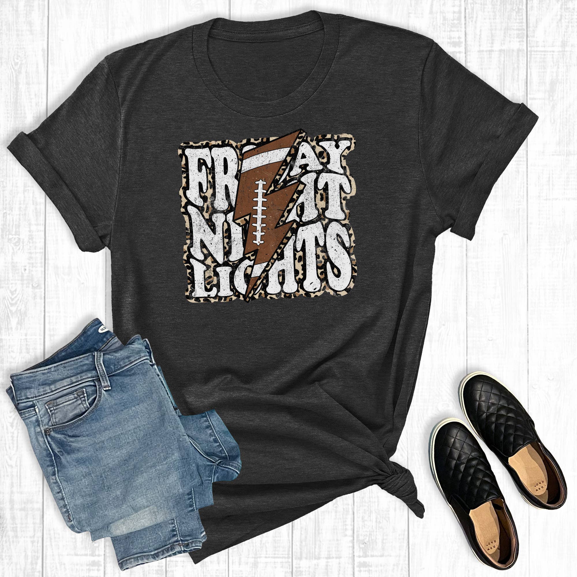 Football Friday Night Lights Graphic Tee Hoodie, Sweatshirt | PodTeesHub.com