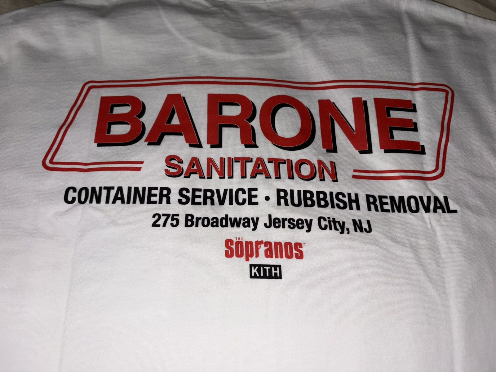 The Sopranos Barone Sanitation Vintage Tee Hoodie, Sweatshirt | PodTeesHub.com