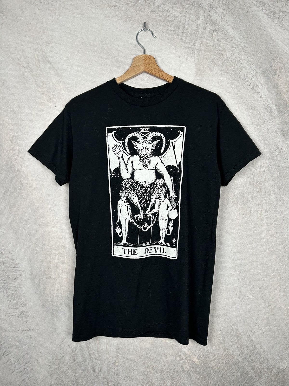 Band Tees Vintage Devil Graphic Tee Print Hype Punk Rock Metal 90s Hoodie, Sweatshirt | PodTeesHub.com