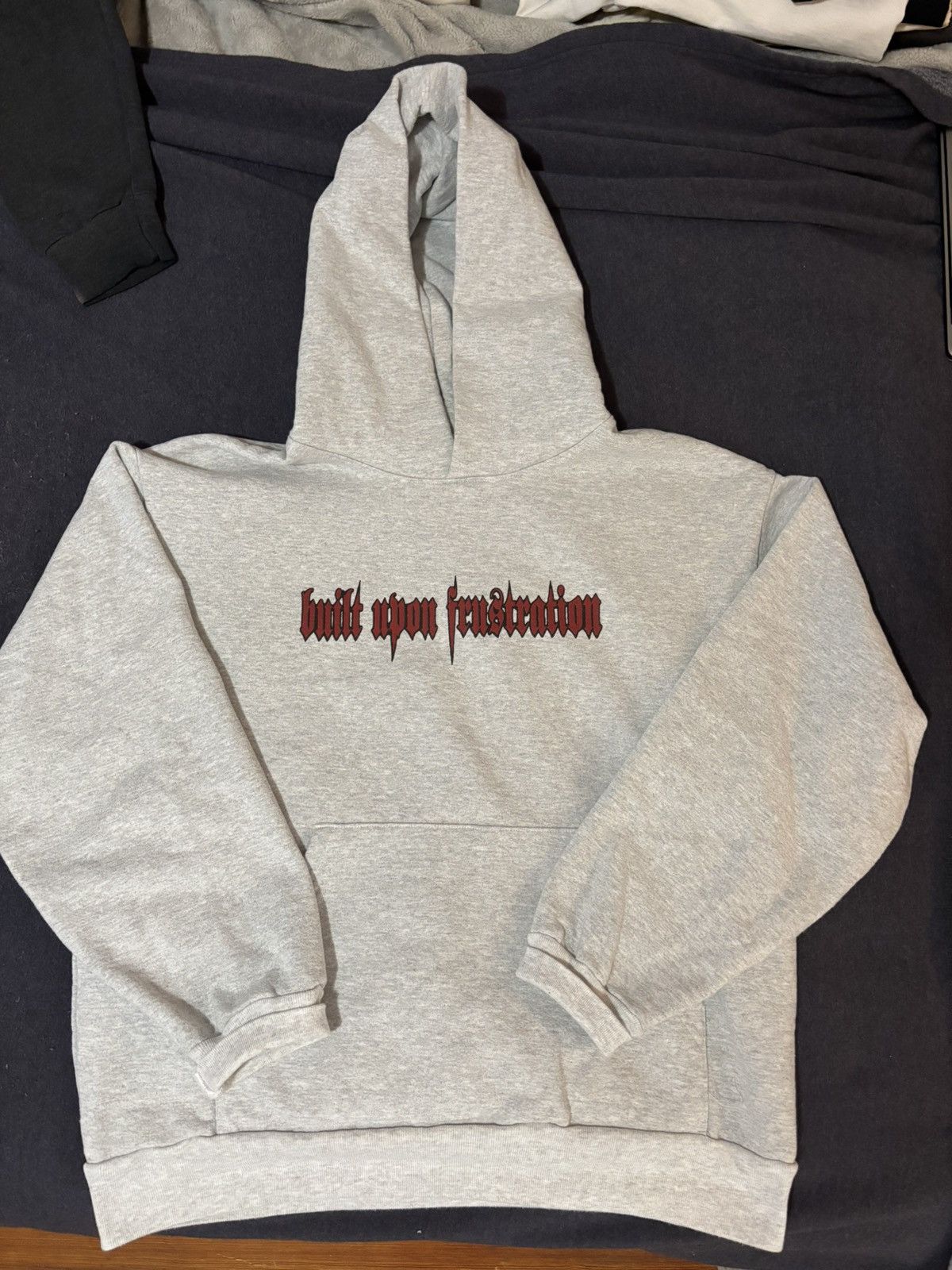 Band Tees Built Upon Frustration Hoodie Sweatshirt | PodTeesHub.com