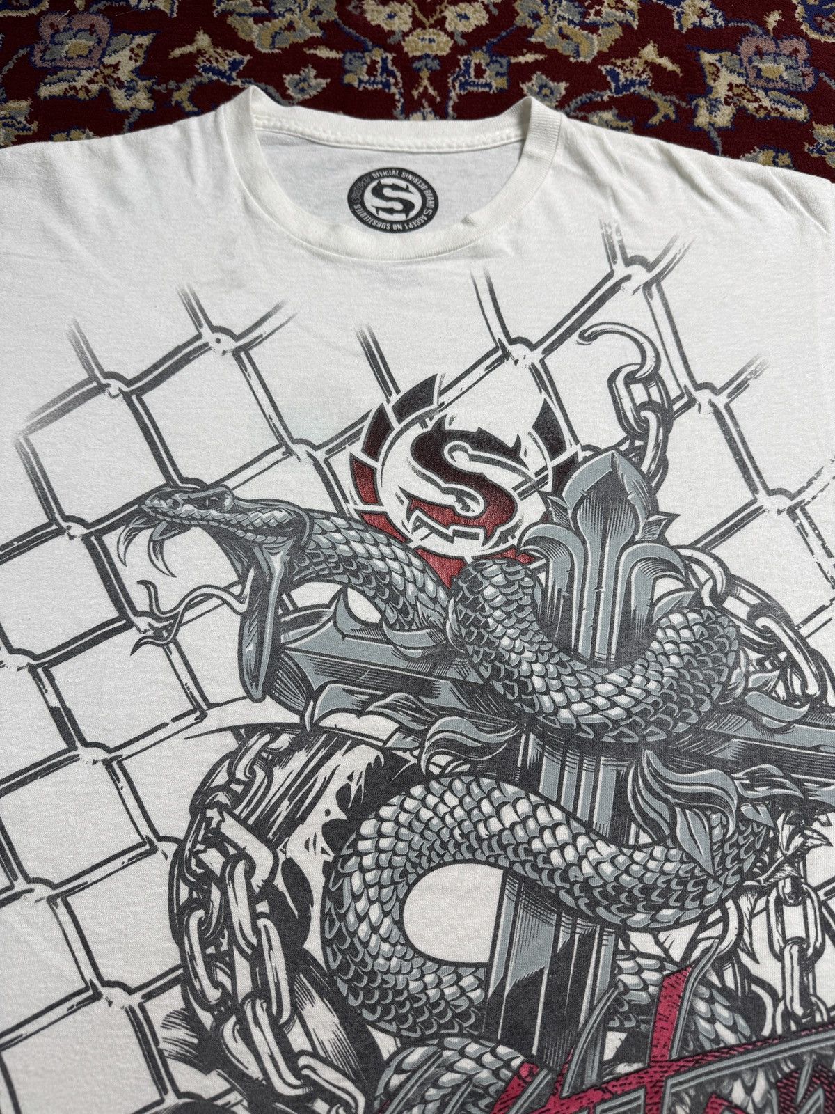 Affliction Sinister Snake Cross Crazy Y2k Tee Skater Ufc Xzavier Sinful Hoodie, Sweatshirt | PodTeesHub.com