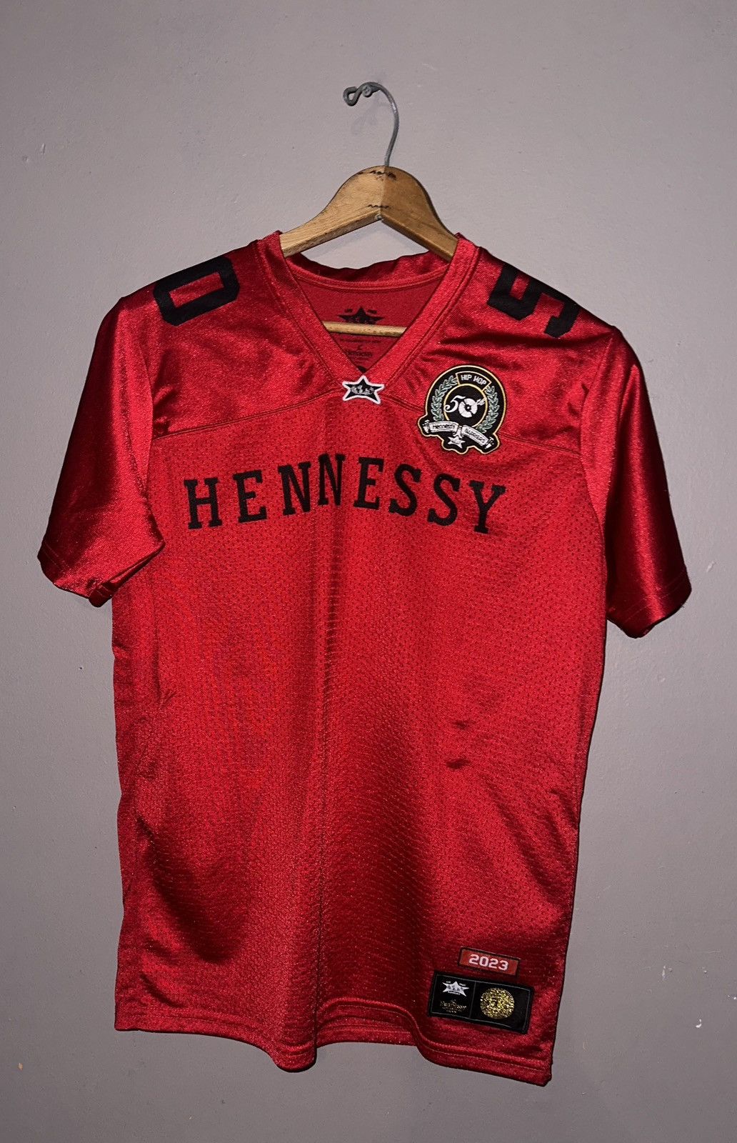 Nas Barriers Worldwide Red Hennessy Jersey T-Shirts, Hoodie, Sweatshirt | PodTeesHub.com