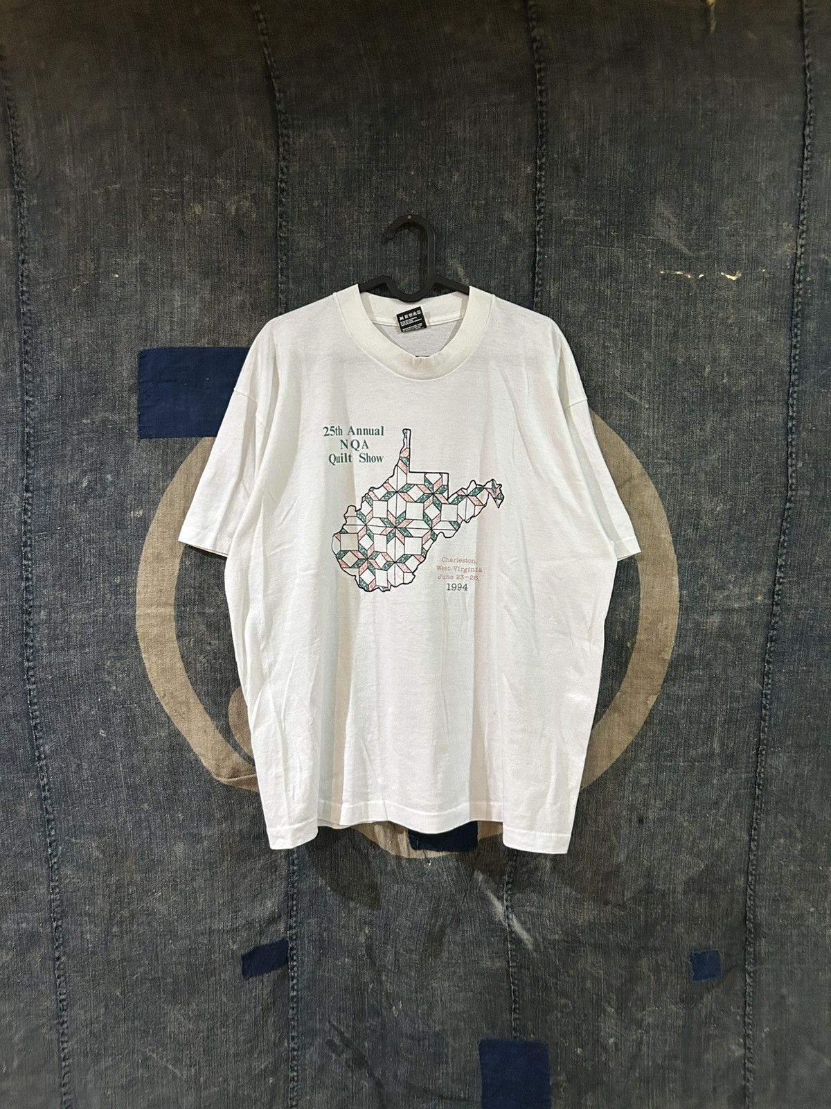 Vintage Screenstars Nqa Quilt Show Folk Art Vintage T Shirt 90s Hoodie, Sweatshirt | PodTeesHub.com