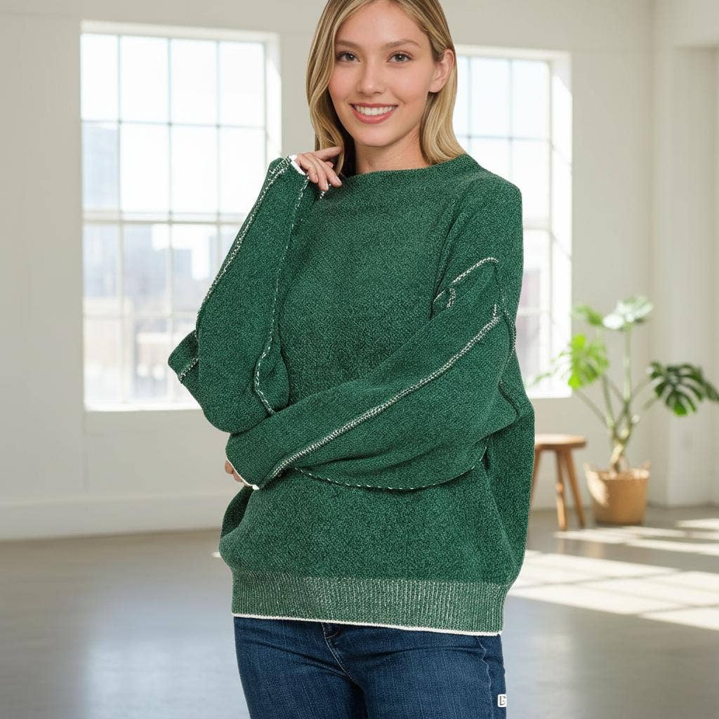 '.._ Oversized Mock Neck Premium Chenille Sweater T-Shirts, Hoodie, Sweatshirt | PodTeesHub.com