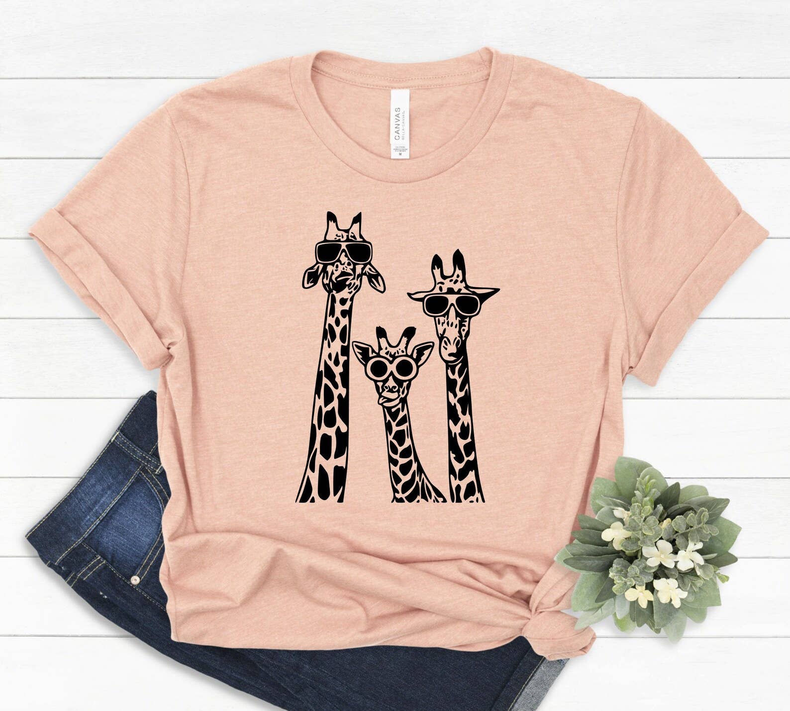 Cool Giraffe T-Shirt Hoodie, Sweatshirt | PodTeesHub.com