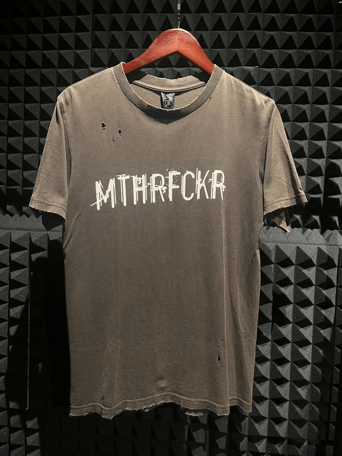 N Ine Number Nine 04ss Motherfucker Distressed Tee Hoodie, Sweatshirt | PodTeesHub.com