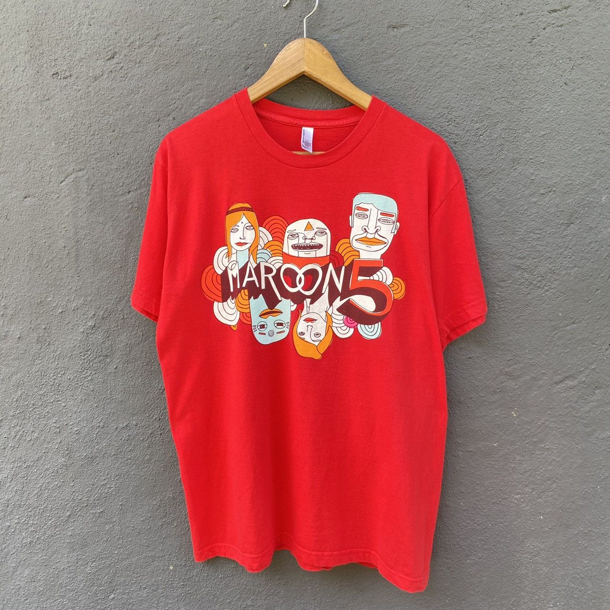 Band Tees Rare Maroon 5 American Pop Band Erd Grunge Punk Grail Tee Hoodie, Sweatshirt | PodTeesHub.com