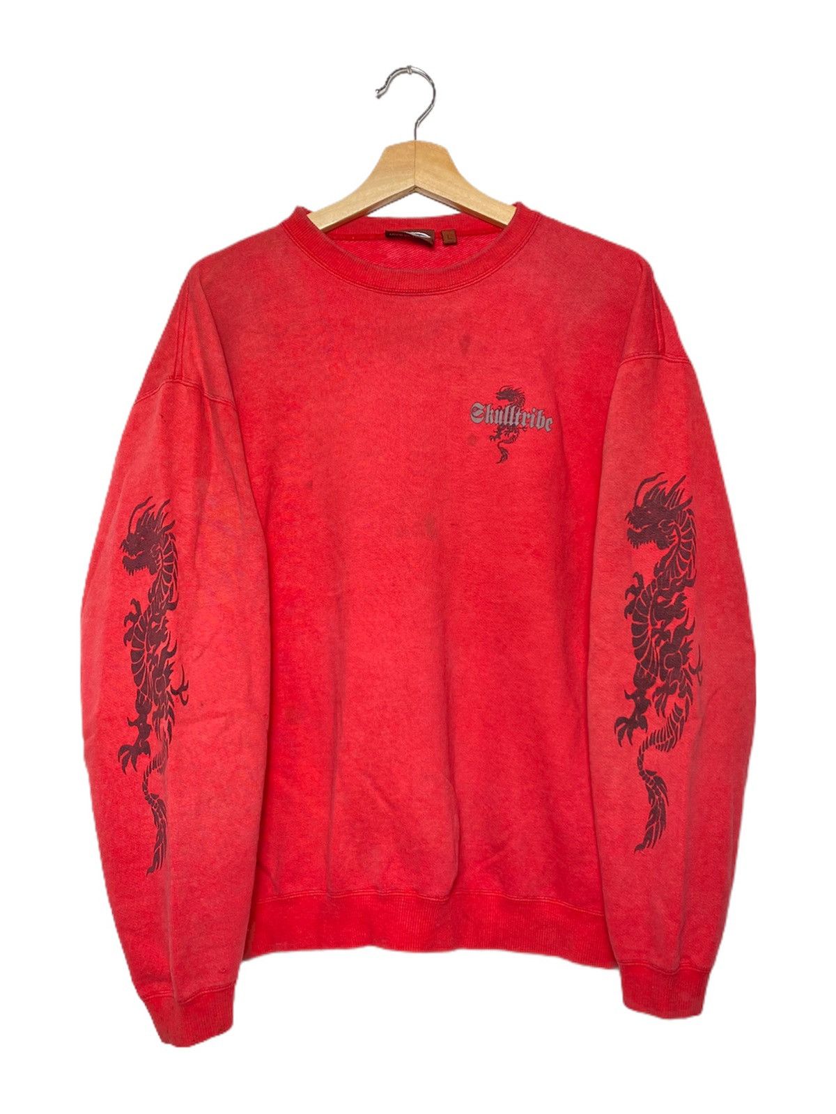 Other Vintage Skulltribe Chrome Dragonball Hearts Wave Crewneck T-Shirts, Hoodie, Sweatshirt | PodTeesHub.com