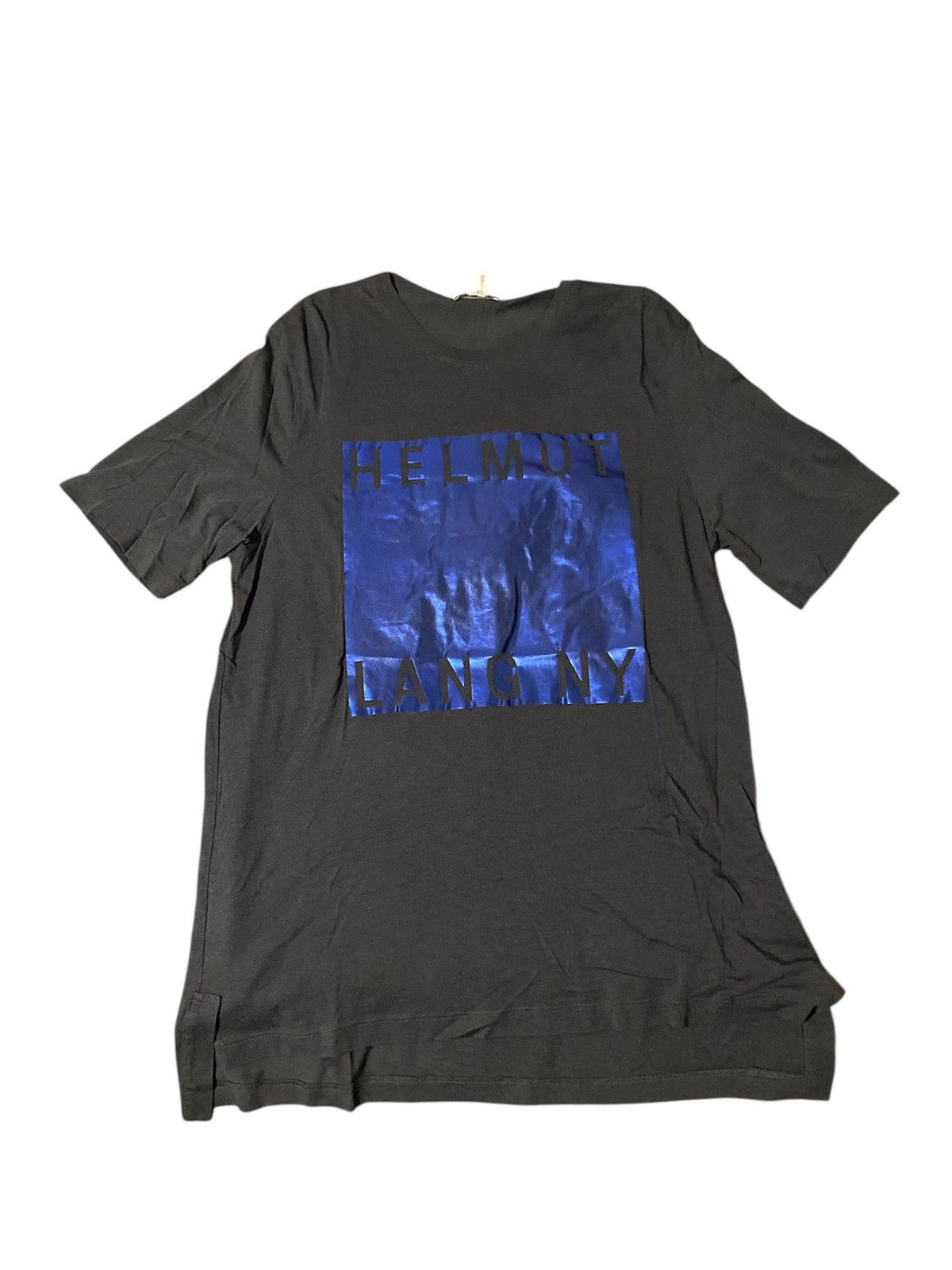 Lang Helmut Lang Box Fit Film Print Logo T Shirt Size Xl Hoodie, Sweatshirt | PodTeesHub.com