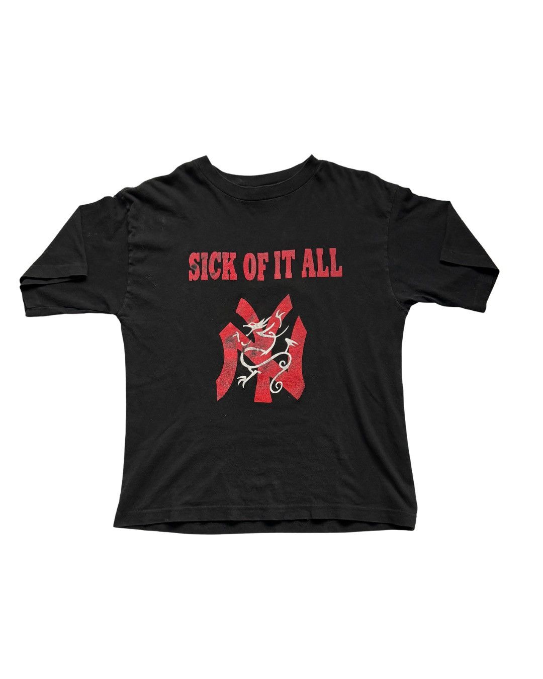 Vintage Sick Of It All Nhyc Tee Hoodie, Sweatshirt | PodTeesHub.com