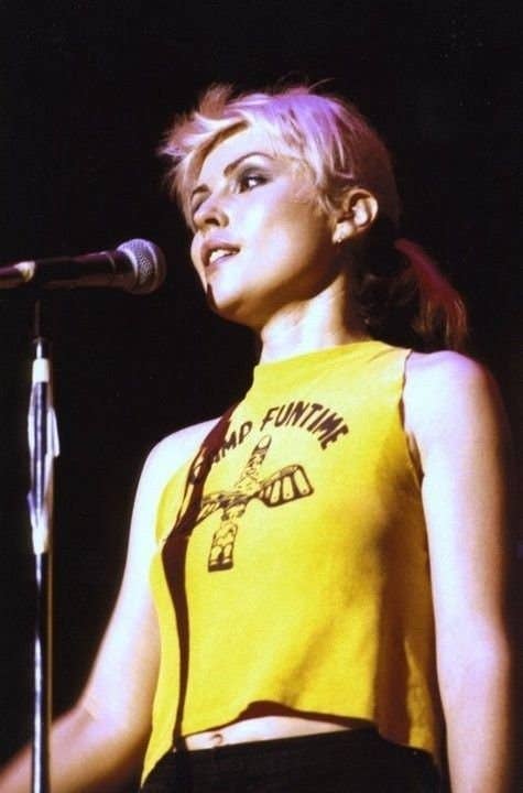 Blondie Debbie Harry Camp Funtime T-Shirt – Vintage 70s Punk Hoodie, Sweatshirt | PodTeesHub.com