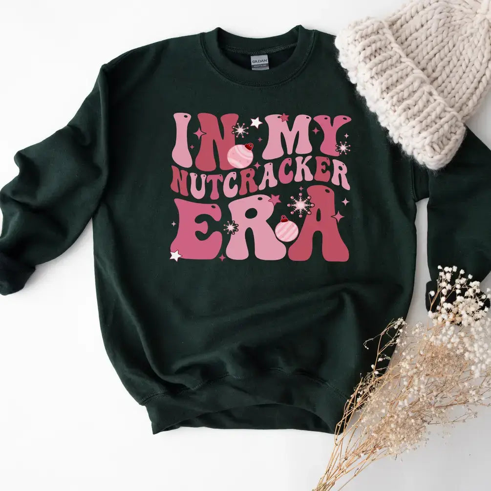 Nutcracker Era Sweatshirt: Cozy Holiday Vibes T-Shirts, Hoodie | PodTeesHub.com