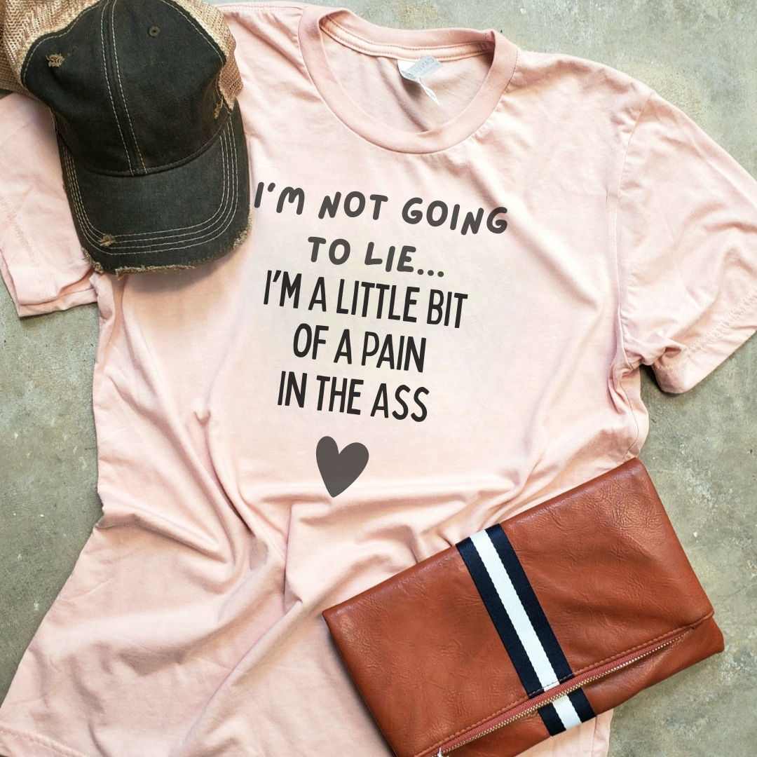 Im A Bit of A Pain in the Ass Graphic Tee Hoodie, Sweatshirt | PodTeesHub.com