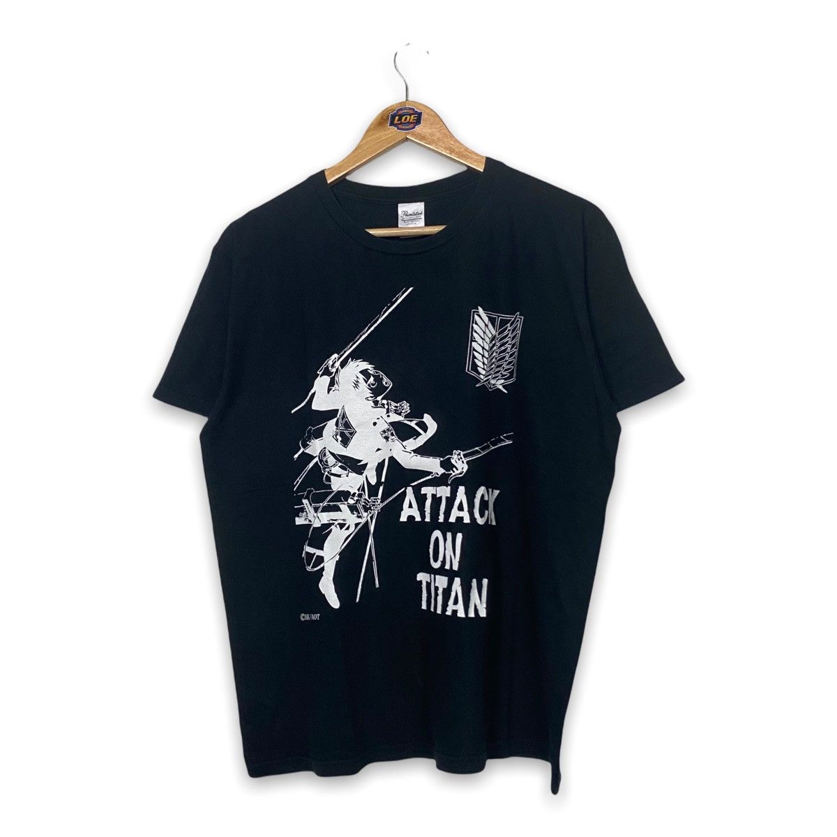 Japanese Brand Rare Attack On Titan Eren Jaeger Anime T Shirt Manga Hoodie, Sweatshirt | PodTeesHub.com