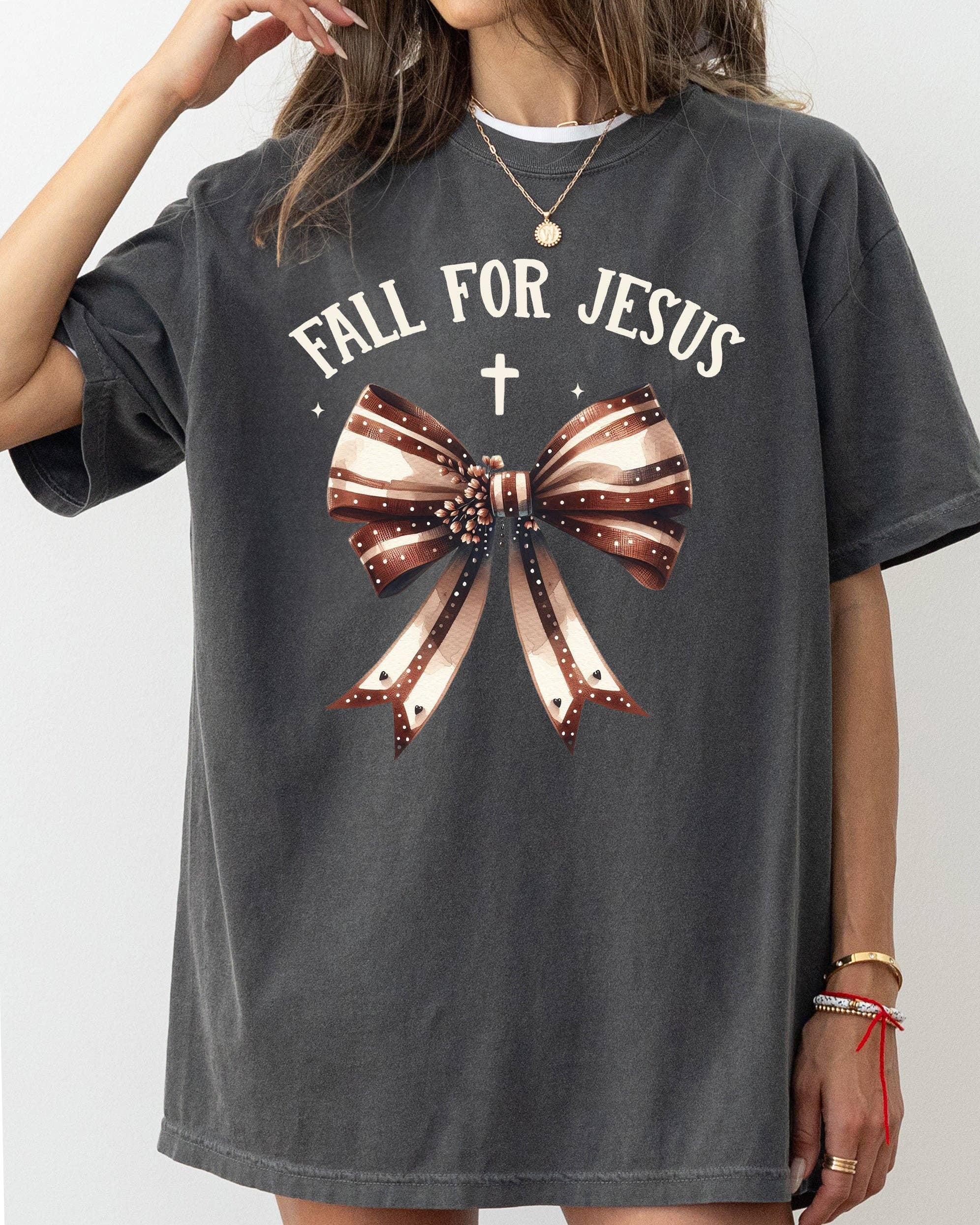 Fall For Jesus, Christian, Skeleton Western Halloween Tshirt Hoodie, Sweatshirt | PodTeesHub.com