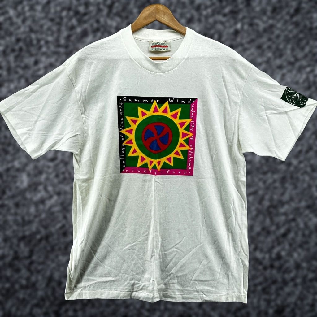 Vintage Old School Clothing Company T Shirt White Xl Short Sleeve Crew Neck Men S Hoodie, Sweatshirt | PodTeesHub.com