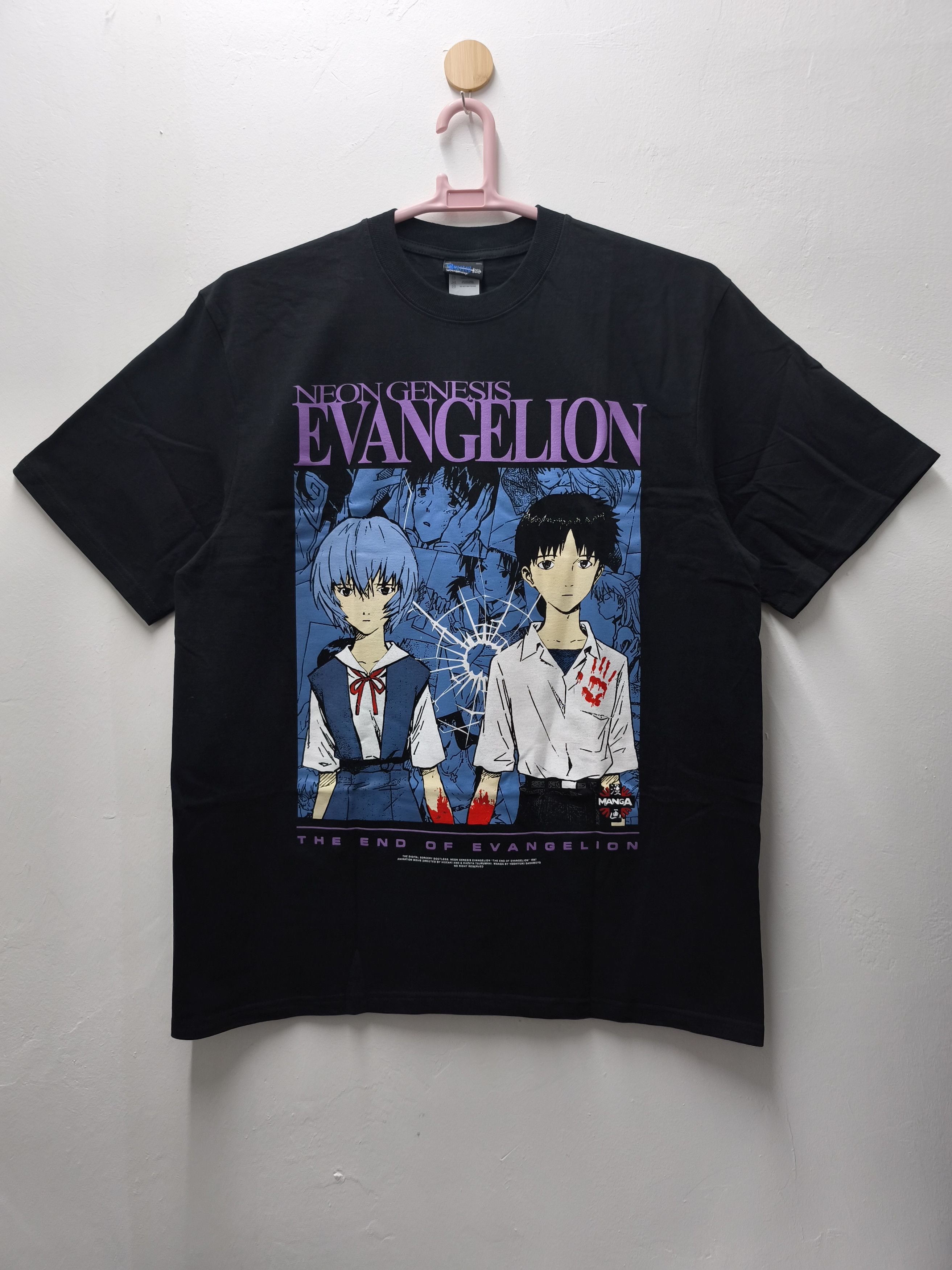 Anime Neon Genesis Evangelion Rei Shinji T Shirt Hoodie, Sweatshirt | PodTeesHub.com