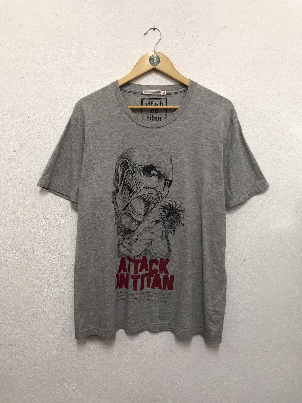 Japanese Brand X Uniqlo Uniqlo X Attack Titan T-Shirts, Hoodie, Sweatshirt