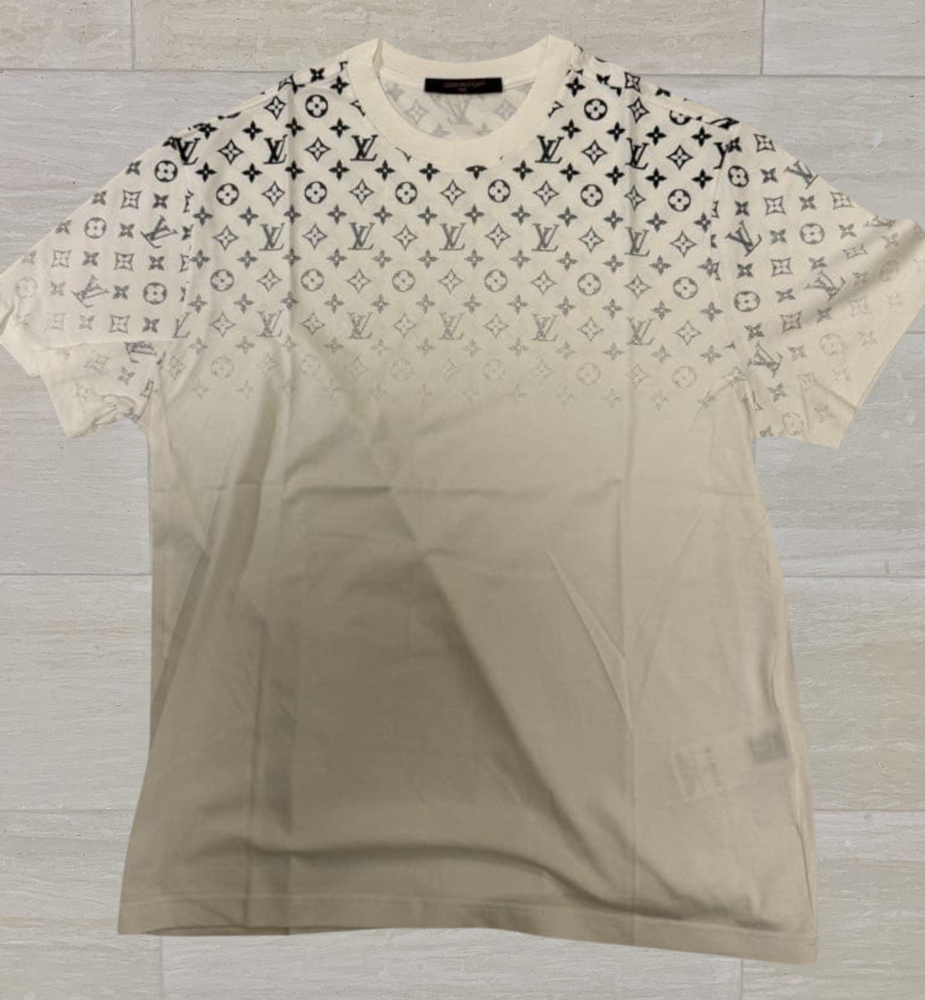 Vuitton Louis Vuitton Lv Monogram Gradient Cotton Crewneck T Shirt Hoodie, Sweatshirt | PodTeesHub.com