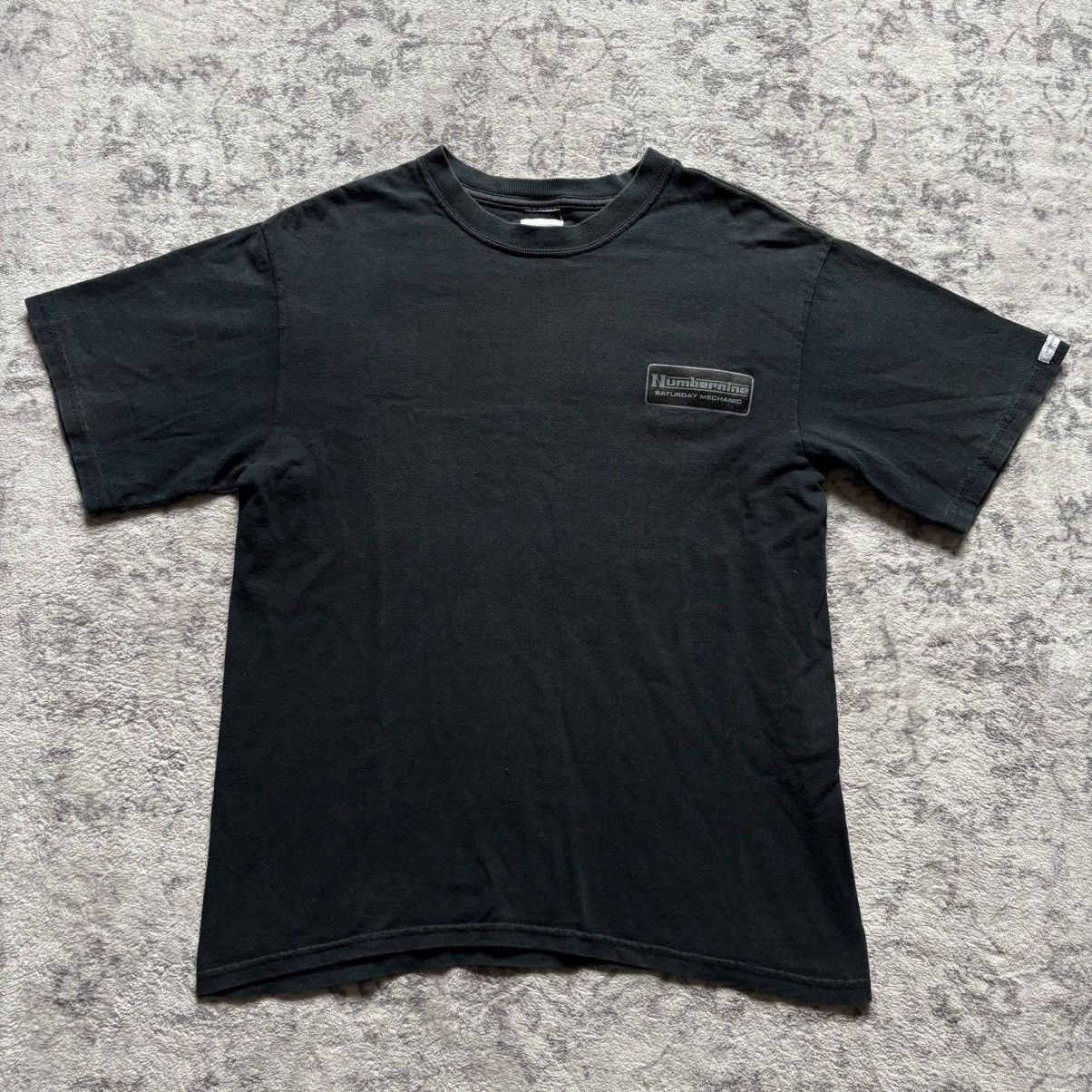 Number (n)inemnumber (n)ine Ss98 Saturday Mechanic Graphic T-shirt | 3 Hoodie, Sweatshirt | PodTeesHub.com