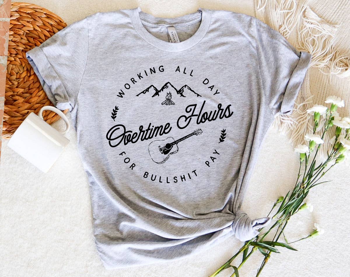 Overtime Hours 2 Mountain Oliver Anthony Inspired - T-Shirt Hoodie, Sweatshirt | PodTeesHub.com