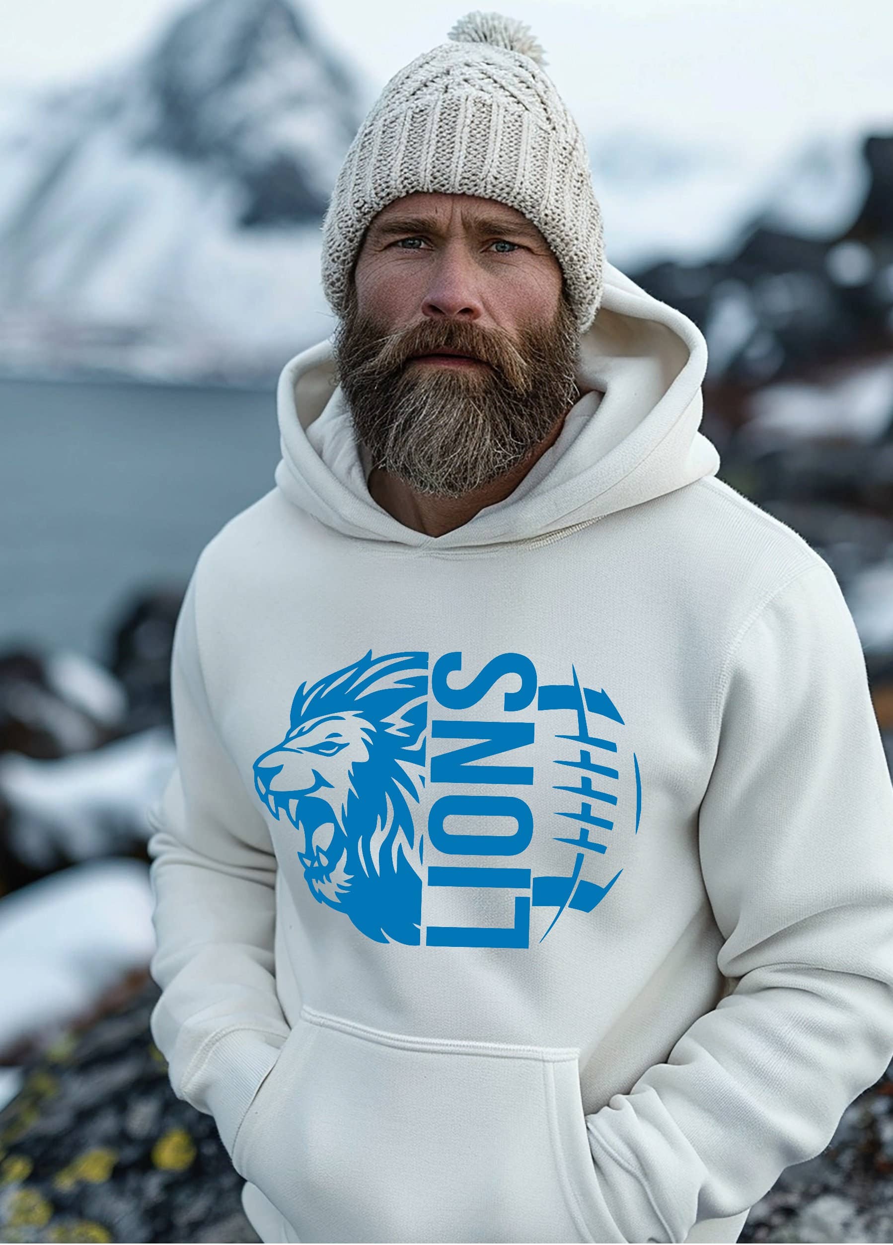 Detroit Lions Sweatshirt - Vintage Retro Style Gift T-Shirts, Hoodie | PodTeesHub.com