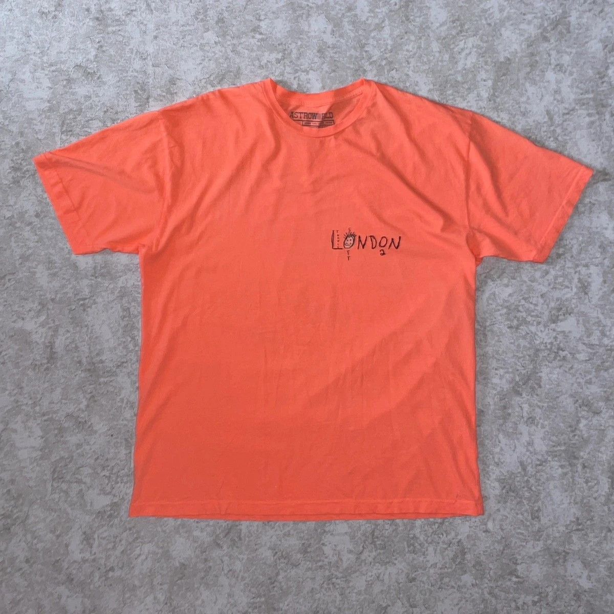 Band Tees Travis Scott London Europe Tour Tee Men S Size Xl Hoodie, Sweatshirt | PodTeesHub.com