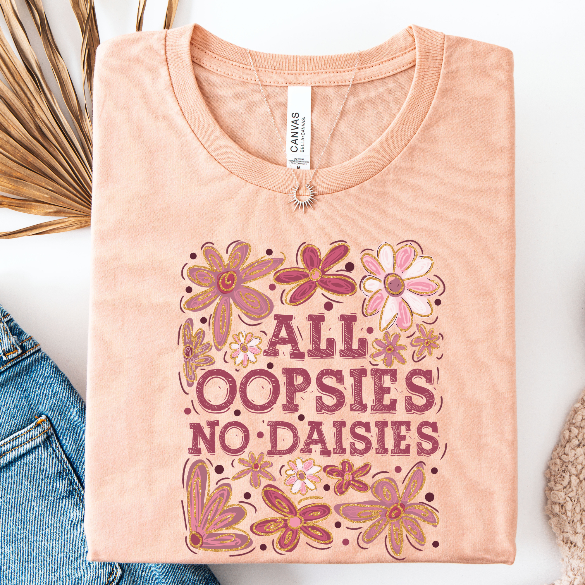 Oopies Daisy Graphic Tee Hoodie, Sweatshirt | PodTeesHub.com