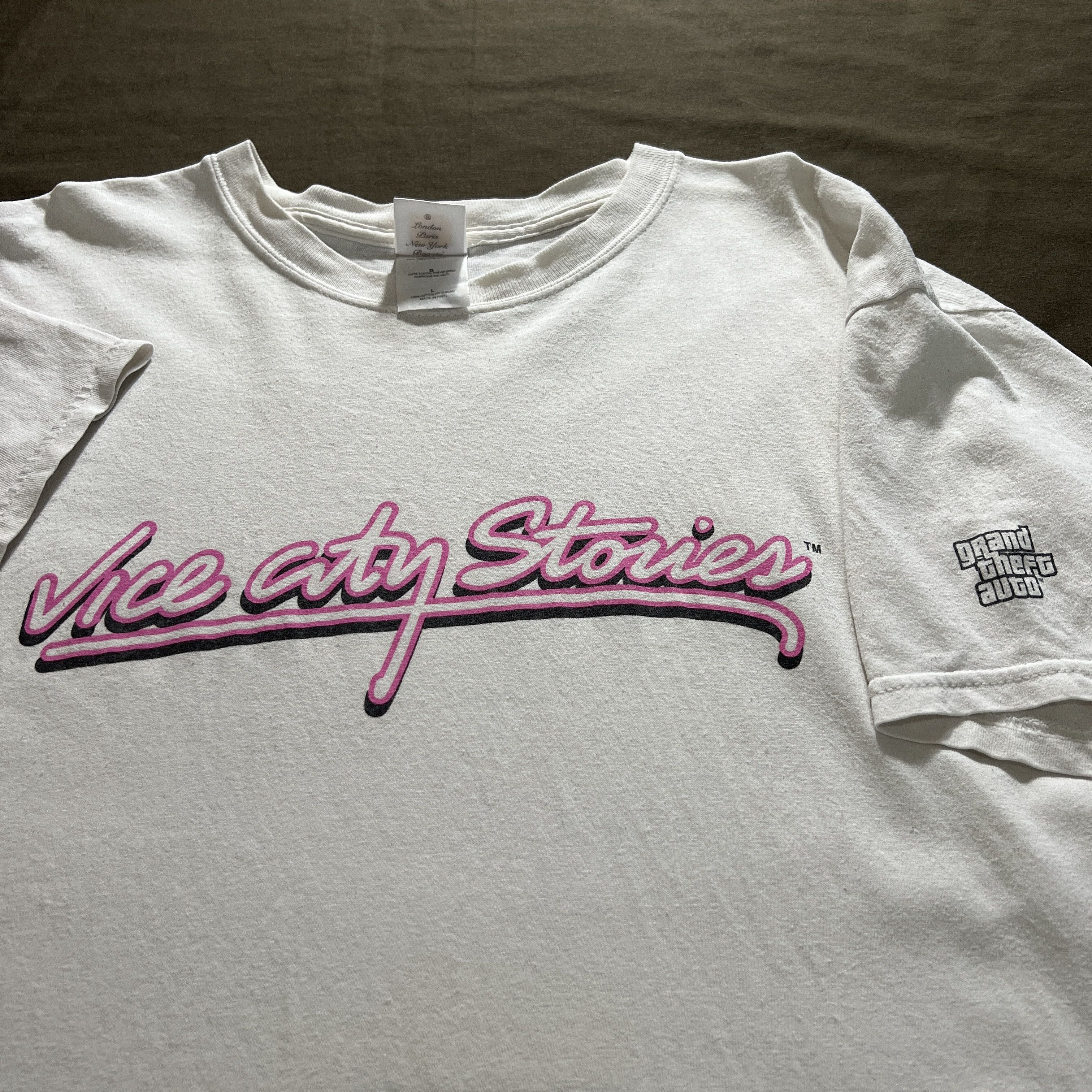 Vintage Gta Vice City Stories Video Game Promo Tee Hoodie, Sweatshirt | PodTeesHub.com